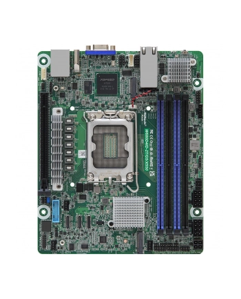 Płyta główna ASRock W680D4ID-2T/G5/X550 1x LGA1700 Intel Core 12/13gen W680 (4xDIMM, SATA, 2xM2, 2x10GbE, IPMI)
