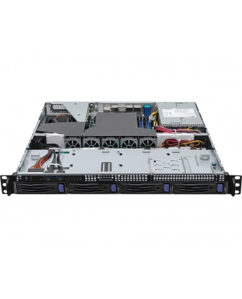 Platforma ASRock Rack (1U) AMD Ryzen 7000 (4xLFF, 2xGbE, 2x10GbE, Red PSU, IPMI) nr 2