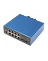 DIGITUS Przemysłowy przełącznik Gigabit Ethernet PoE, 8+2 porty, zarządzalny na warstwie łącza danych (L2) DN-651157 - nr 15