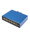 DIGITUS Przemysłowy, zarządzany przełącznik Gigabit Ethernet PoE, 16+2 porty, L2  DN-651159 - nr 16