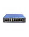 DIGITUS Przemysłowy, zarządzany przełącznik Gigabit Ethernet PoE, 16+2 porty, L2  DN-651159 - nr 7