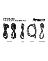 iiyama Monitor 43 cale TF4339AS-B1AG,IPS,4K,HDMIx2,DP,RJ45,3xUSB,40pkt,      ANDROID,24/7 - nr 24