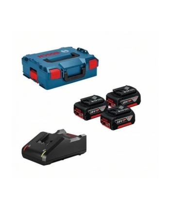 BOSCH Zestaw zasilający 18V Li-on 3x5,0Ah + ład nr 2