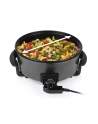 TRISTAR Trójgwiazda - wielofunkcyjna patelnia grillowa XL | PZ-9135 | Średnica 30 cm | Grill | 1500 W | Pokrywka w zestawie | Uchwyt stały | Czarny - nr 11