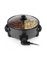 TRISTAR Trójgwiazda - wielofunkcyjna patelnia grillowa XL | PZ-9135 | Średnica 30 cm | Grill | 1500 W | Pokrywka w zestawie | Uchwyt stały | Czarny - nr 21