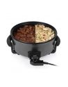 TRISTAR Trójgwiazda - wielofunkcyjna patelnia grillowa XL | PZ-9135 | Średnica 30 cm | Grill | 1500 W | Pokrywka w zestawie | Uchwyt stały | Czarny - nr 23