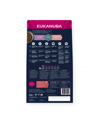 (wersja europejska)KANUBA Grain Free adult salmon - sucha karma dla kota - 2 kg