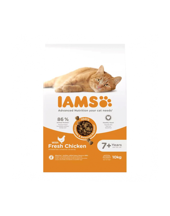 IAMS Vitality Senior - sucha karma dla kota - 10 kg główny