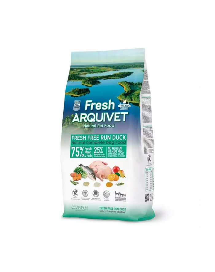 ARQUIVET FRESH - półwilgotna karma dla psa - kaczka z rybą oceaniczną - 10kg główny