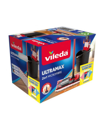 Mop Vileda Ultramax Box+ ściereczki 3szt