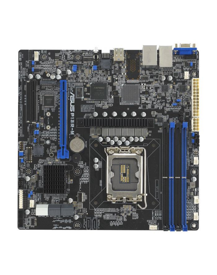 Płyta główna Asus P13R-M 1x LGA1700 Intel Xeon E-24XX C262 (4xDIMM, 8x SATA, 1xM2, 2x1GbE, ASMB11-iKVM, mATX) główny