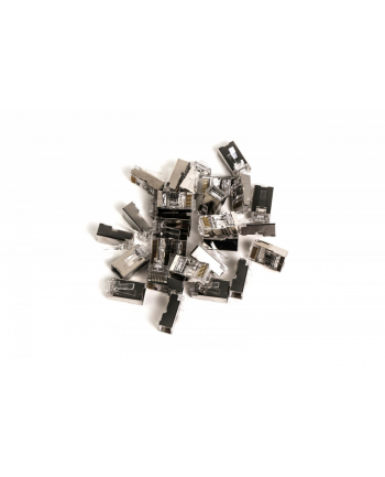 no name Wtyk RJ45 (8P8C) przelotowy, kat6, ekranowany, AWG 26-24, opakowanie 100 szt