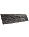 a4 tech Klawiatura przewodowa A4tech KV-300H USB szary - nr 10