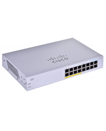 cisco BUSINESS 110 SERIES UNMANAGED/SWITCH 16-PORT GE PARTIAL POE