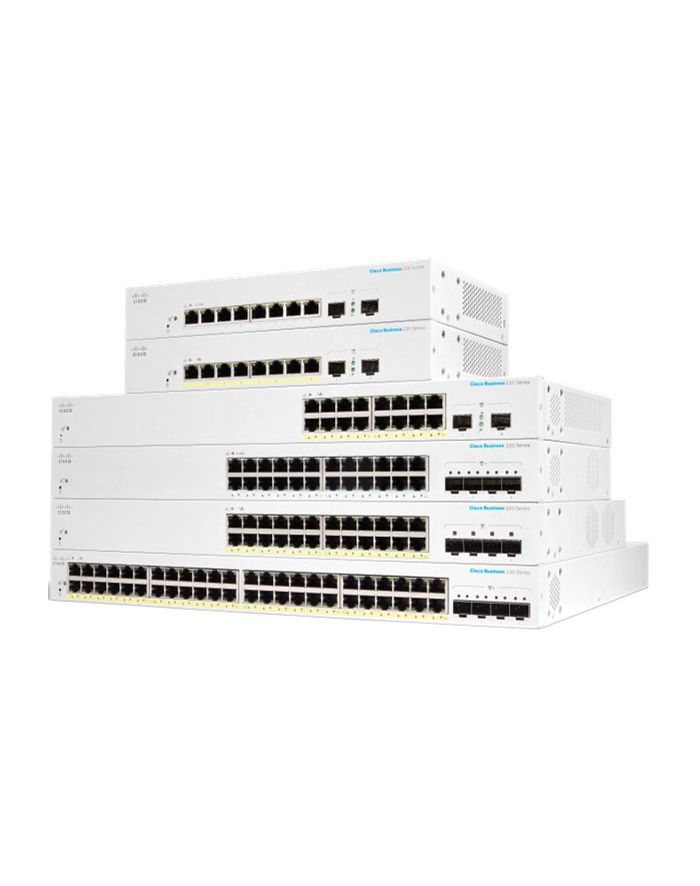 cisco CBS220 SMART 24-PORT GE 4X10G/SFP+ główny