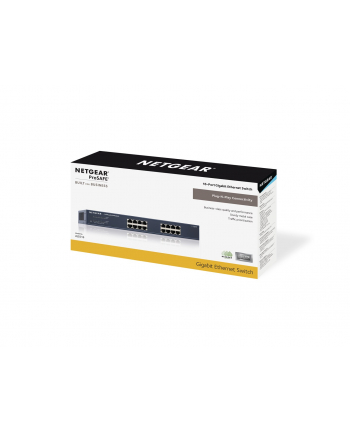 Switch Netgear JGS516-200(wersja europejska)S 16p  Unmanaged Gigabit