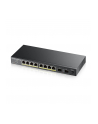 Switch Zyxel GS1100-10HP 10p PoE (PoE+: 8) 130W Unmanaged Gigabit - nr 1