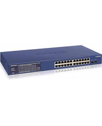 Switch Netgear GS724TPP-300(wersja europejska)S 26p PoE 380W (PoE+: 24p) Managed Gigabit