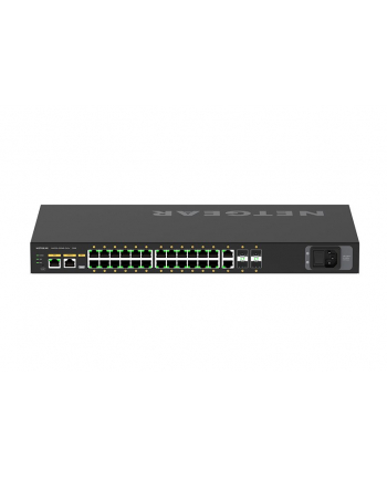 Switch Netgear GSM4230P-100(wersja europejska)S 30p PoE 300W (PoE+: 24p) Managed Gigabit