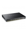 Switch Zyxel XGS2220-54FP 54p PoE (PoE+: 40;PoE++: 10) 960W Managed Gigabit/10G - nr 10