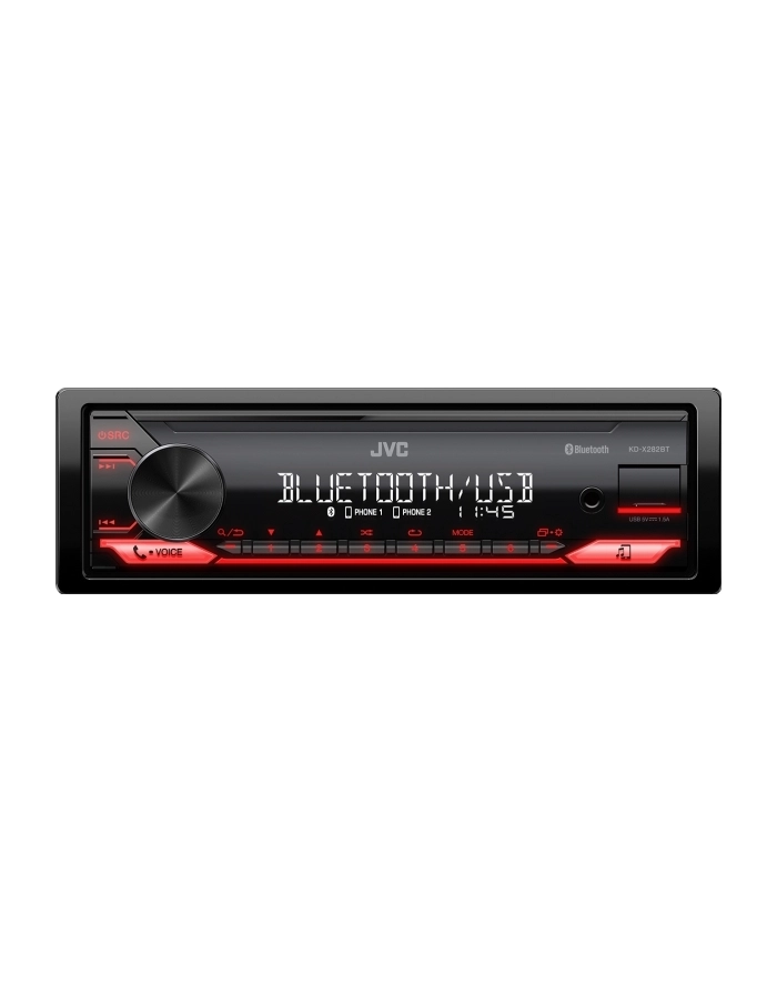 Radioodtwarzacz samochodowy JVC KDX-282BT RED główny