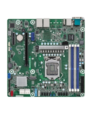 Płyta główna ASRock E3C252D4U 1x LGA1200 Intel Xeon E-23XX C252 (4xDIMM, SATA, 1xM2, 2x1GbE, IPMI)