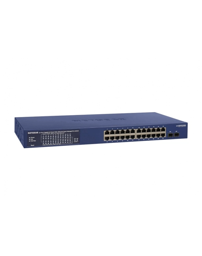 Switch Netgear GS724TP-300(wersja europejska)S 26p PoE 190W (PoE+: 24p) Managed Gigabit główny