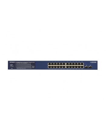 Switch Netgear GS724TP-300(wersja europejska)S 26p PoE 190W (PoE+: 24p) Managed Gigabit
