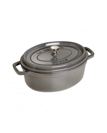 zwilling Garnek żeliwny owalny Staub - 32 ltr, Grafitowy nr 1