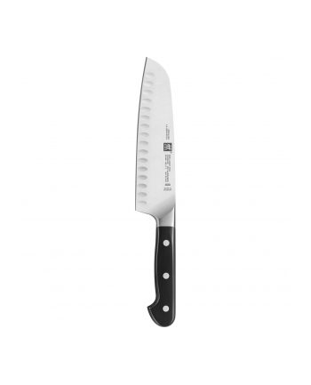 no name Nóż Santoku z rowkami Zwilling Pro - 18 cm