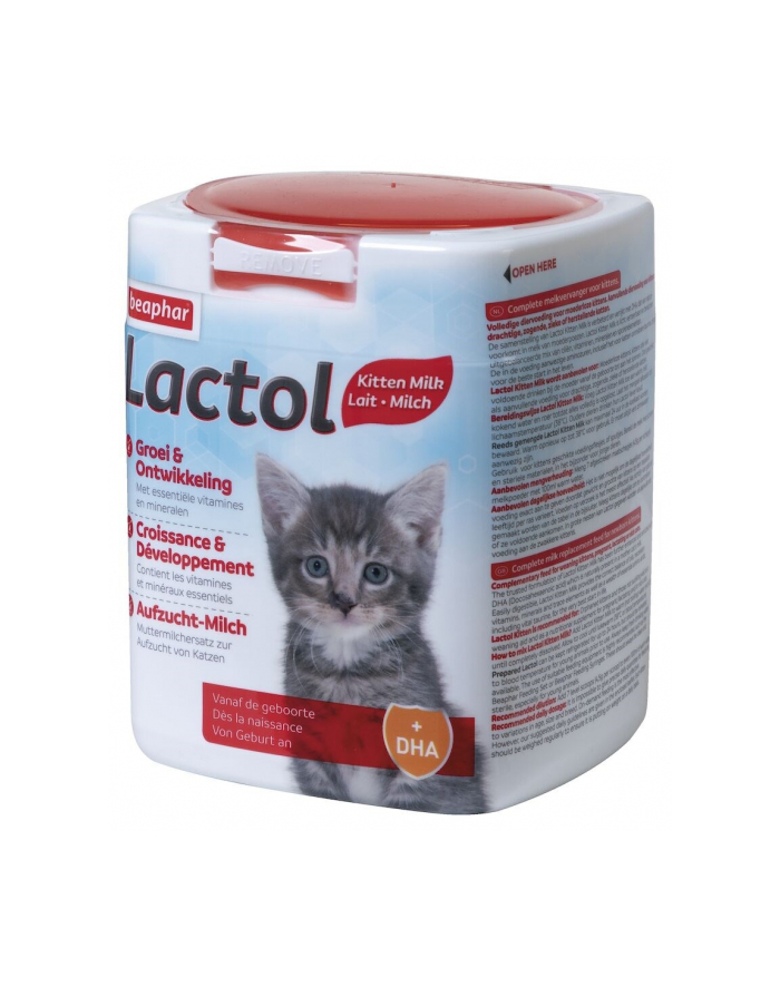 BEAPHAR Lactol Kitty Milk - pokarm mlekozastępczy dla kociąt - 500g główny