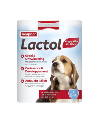 BEAPHAR Lactol Puppy Milk - pokarm mlekozastępczy dla szczeniąt  - 500g