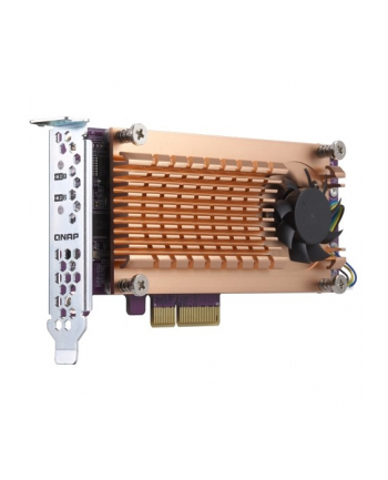 Qnap QM2-2S-220A, 2x M2 22110/2280 SATA SSD, PCIe Gen2 x2, Low-profile/Full-height nr 2