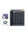 Qnap TL-D400S Expansion unit, Tower, 4x 25/35''; SATA ,with a QXP-400eS-A1164 PCIe SATA host card and 1 SFF-8088 to SFF-8088 SAS/SATA external cables - nr 2
