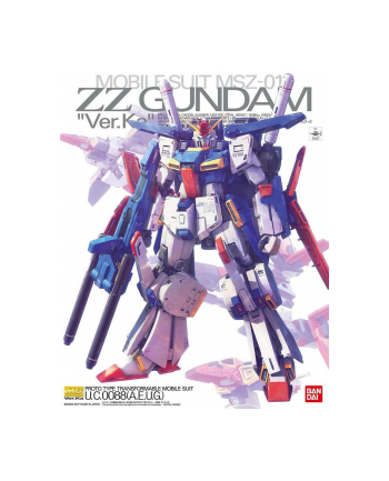 bandai MG 1/100 ZZ GUNDAM VERKA BL