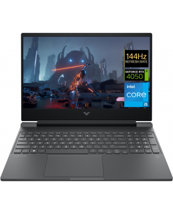 hewlett-packard HP Victus 15-fa1003nw i5-12500H 156''; FHD 144Hz AG 16GB DDR4 3200 SSD512 GeForce RTX 4050 _6GB NoOS