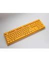 Ducky One 3 Yellow Gaming Tastatur, RGB LED - MX-Silent-Red (US) - nr 10