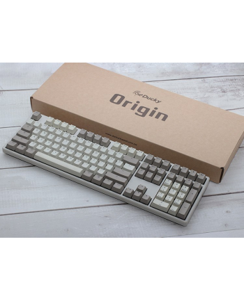 Ducky Origin Vintage Gaming Tastatur, Cherry MX-Brown (US)