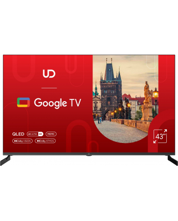 Telewizor 43''; UD 43QGU7210S 4K UltraHD, Q-LED, DVB-T/T2/C