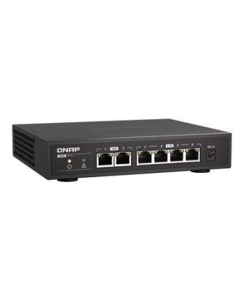 Qnap QSW-M2106-4C, 6x 25GbE,  4+A146x combo 10GbE SFP+/RJ45, management switch