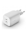 BELKIN ŁADOWARKA 65W DUAL USB-C GAN KABEL 2M BIAŁA - nr 4