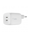 BELKIN ŁADOWARKA 65W DUAL USB-C GAN KABEL 2M BIAŁA - nr 5