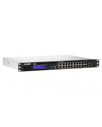 Qnap QGD-1602P-C3758: 8x 25GbE, 8x 1GbB, 2 SFP+ 10GbE, Intel Atom C3758, 16GB, Equipped with QTS, 2 X 25''; SSD/HDD, 2 x PCIe Gen 3 slots, 2 X USB30 nr 2