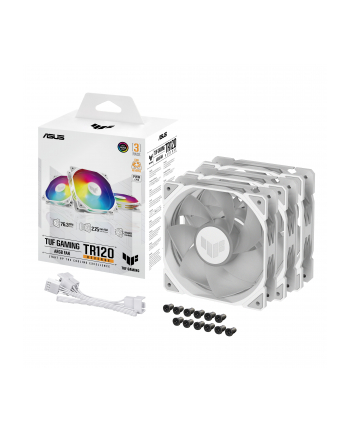 Wentylator Asus TUF GAMING TR120 FAN ARGB REVERSE WHITE 3IN1 120mm PWM nr 2