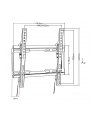 Uchwyt do TV Maclean MC-412, max VESA 400x400, 32-70'', 45kg, reg. odchylenia +0°~-10° - nr 7