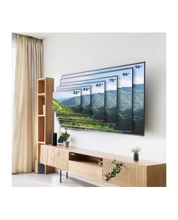 Uchwyt do TV Maclean MC-421, max VESA 600x400, 32-90'', 80kg, reg. odchylenia +15°~-15°