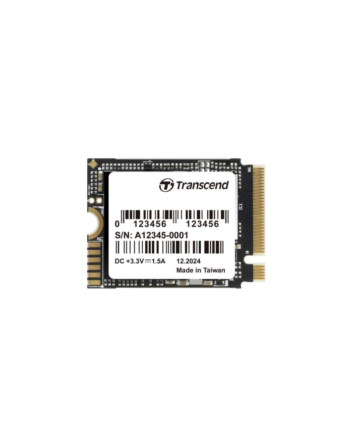 TRANSCEND 1TB M.2 2230 PCIe Gen4x4 NVMe 3D TLC DRAM-less główny