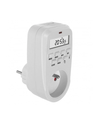 Włącznik czasowy timer cyfrowy GreenBlue GB362 E, max. obciążenie 16A, IP20 nr 1