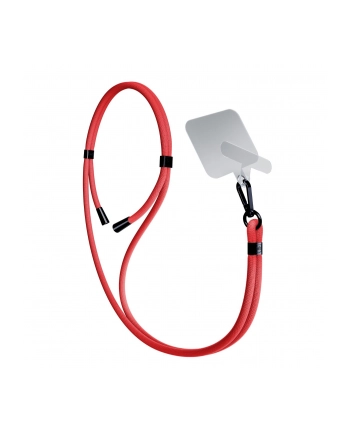 3mk pczerwonyection Smycz do telefonu - 3mk EasyClip - Czerwony (czarny)