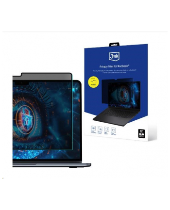 3mk pczerwonyection Filtr prywatyzujący, elektrostatyczny - 3mk Privacy filter for MacBook Air 13'' M2 2022
